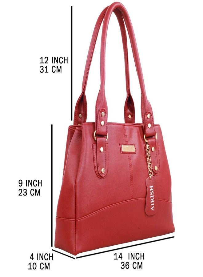 Airish Women's Handbag in Premium Shoulder bag for women(Maroon) - Image 3